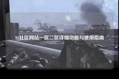 91社区网站一区二区详细功能与使用指南