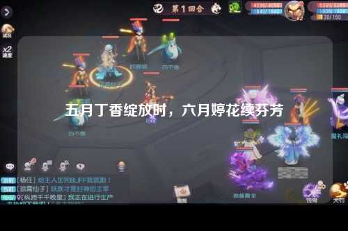 五月丁香绽放时，六月婷花续芬芳