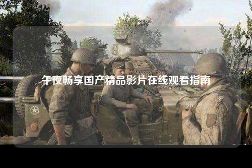 午夜畅享国产精品影片在线观看指南