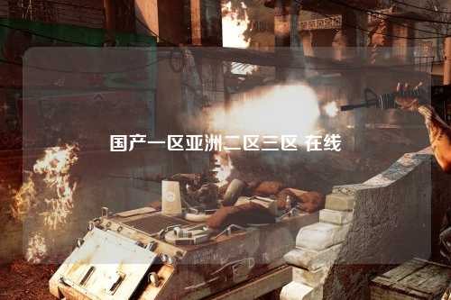 国产一区亚洲二区三区 在线